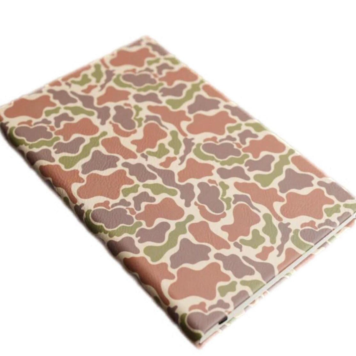 Personalized Leatherette Notebook: Engraved Hunting Camo Journal