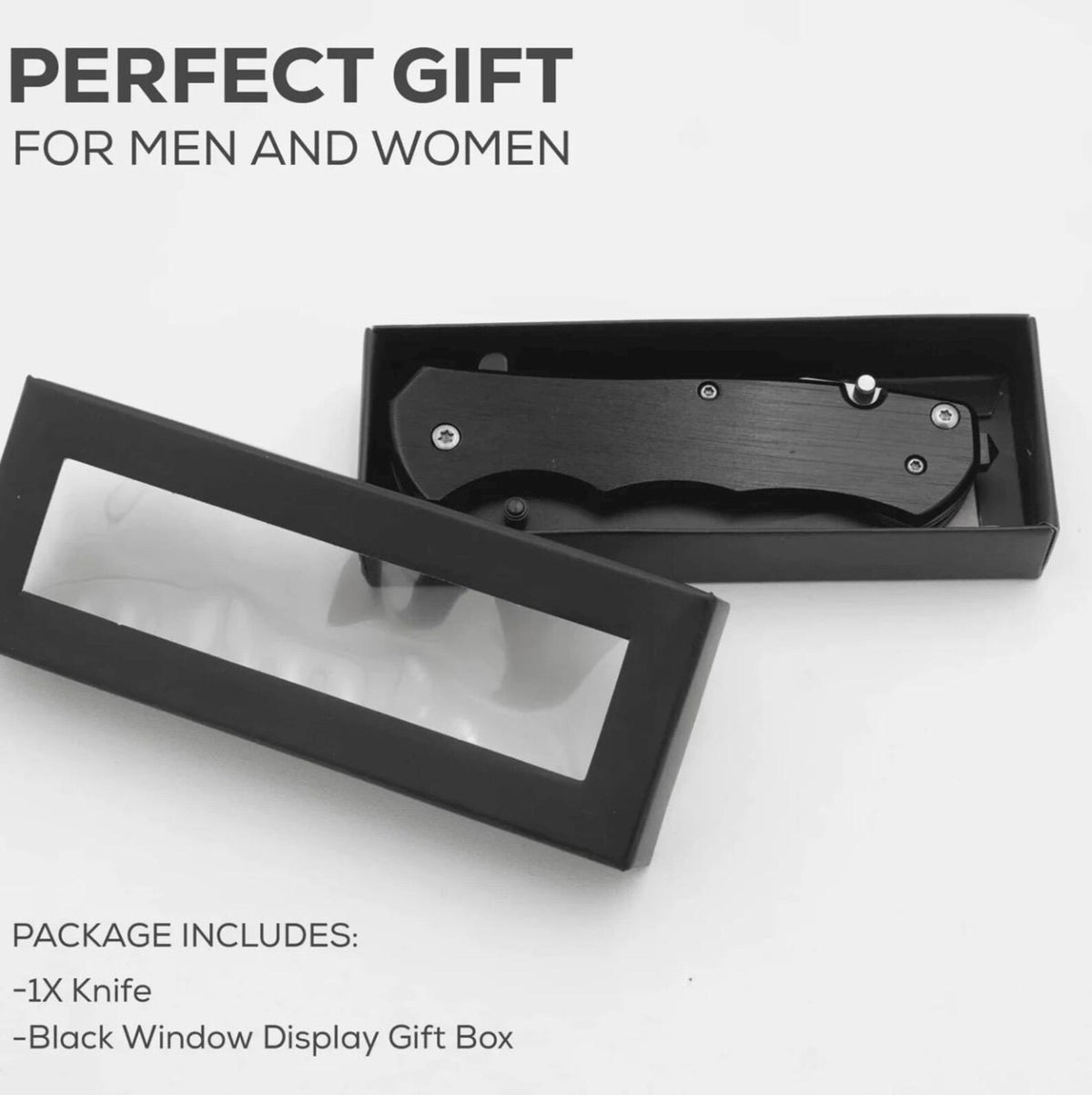 Personalized Tactical Pocket Knife: Engraved Stainless Steel Survival Tool with Seatbelt Cutter, Window Breaker