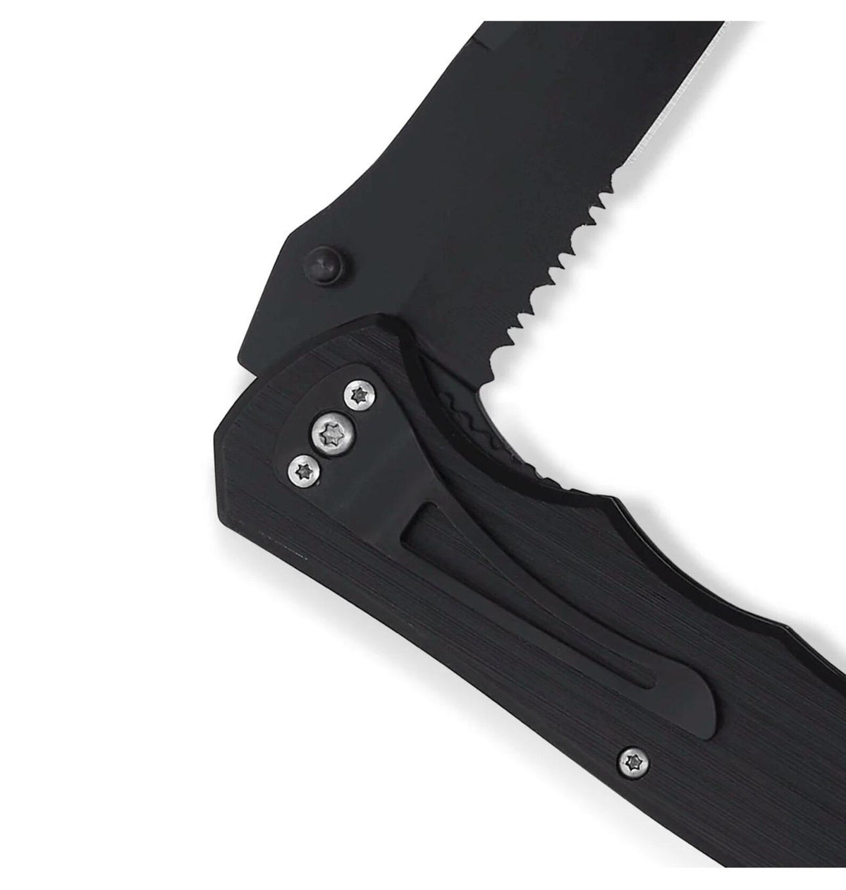 Personalized Tactical Pocket Knife: Engraved Stainless Steel Survival Tool with Seatbelt Cutter, Window Breaker