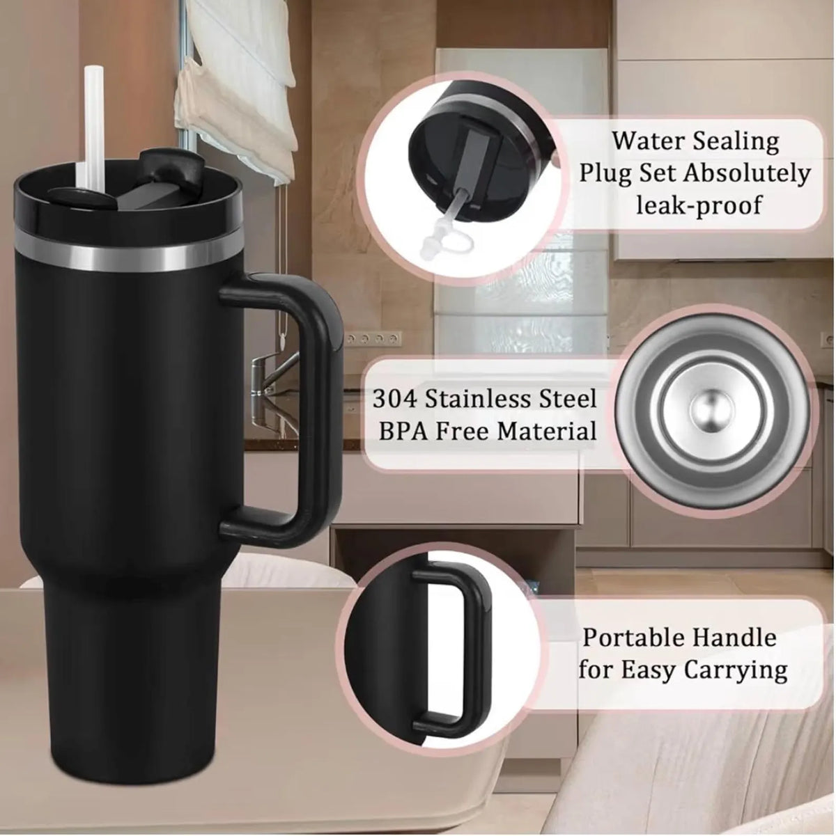 Laser Engraved Mechanics Tumblers:40oz Stainless Steel Garage Life Automotive Tools Travel Mug